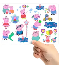tatuaze-zmywalne-wodne-dla-dzieci-dzieciece-peppa-pig-wzory-super-jakosc