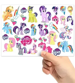tatuaze-zmywalne-dla-dzieci-dzieciece-my-little-pony-wzory-super-jakosc