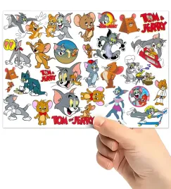 tatuaze-zmywalne-dla-dzieci-dzieciece-tom-and-jerry-wzory-super-jakosc