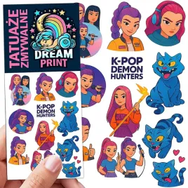 tatuaze-zmywalne-dla-dzieci-dzieciece-kpop-demon-hunters-huntrix-wzory