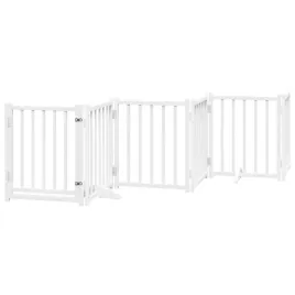 skladana-bramka-dla-psa-z-drzwiami-6-paneli-300-cm-drewniana