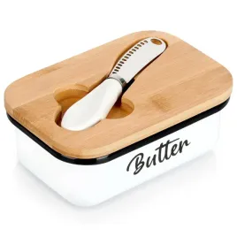 maselniczka-metalowa-biala-z-bambusowa-pokrywka-i-nozykiem