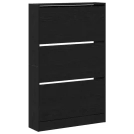 szafka-na-buty-z-polka-z-drzwiami-czarny-dab-80-x-21-x-1255-cm