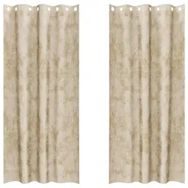 zaslony-z-weluru-z-zaslonami-2-pcs-kremowy-260-x-140-cm-aksamit