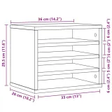 organizer-na-biurko-bialy-36x26x295-cm-kod-producenta-848045-stan-nowy