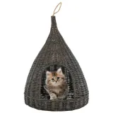 domek-dla-kota-tipi-40x60cm-szary-stan-nowy