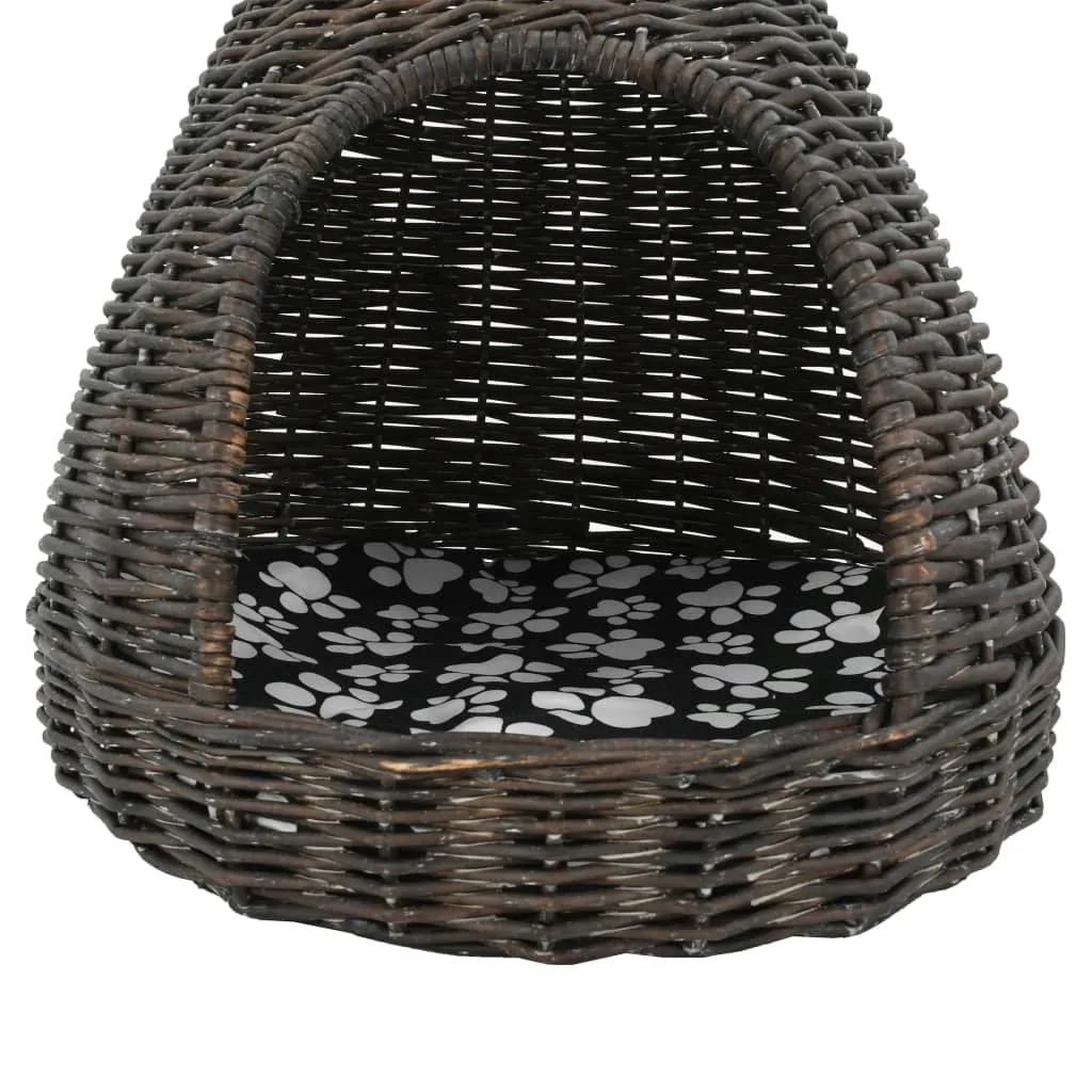 domek-dla-kota-tipi-40x60cm-szary-stan-nowy