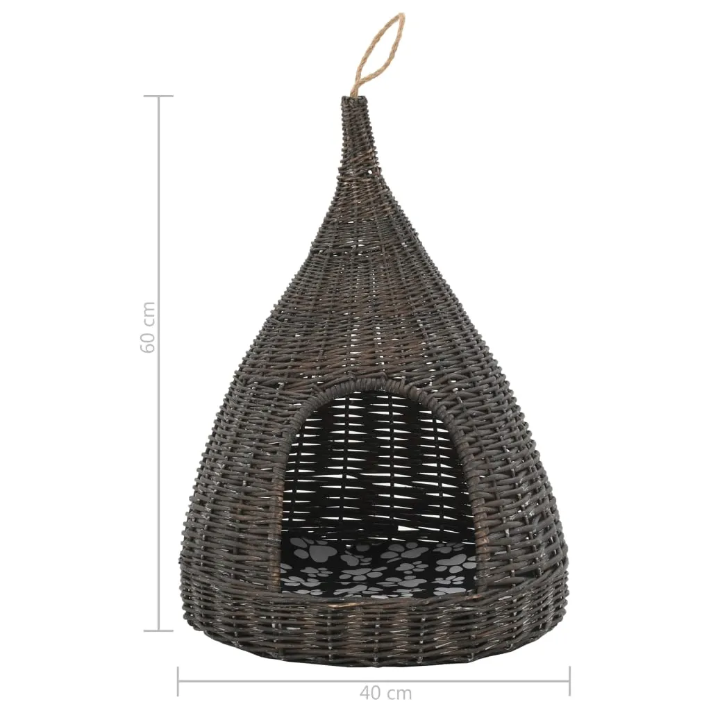 domek-dla-kota-tipi-40x60cm-szary
