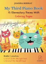 my-third-piano-book-15-elementary-pieces-with-coloring-pages-middle-c-posi
