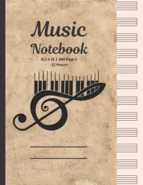 music-notebook-12-stave-blank-sheet-music-composition-manuscript-staff-pap