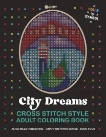 city-dreams-cross-stitch-style-adult-coloring-book-color-by-symbol-alic