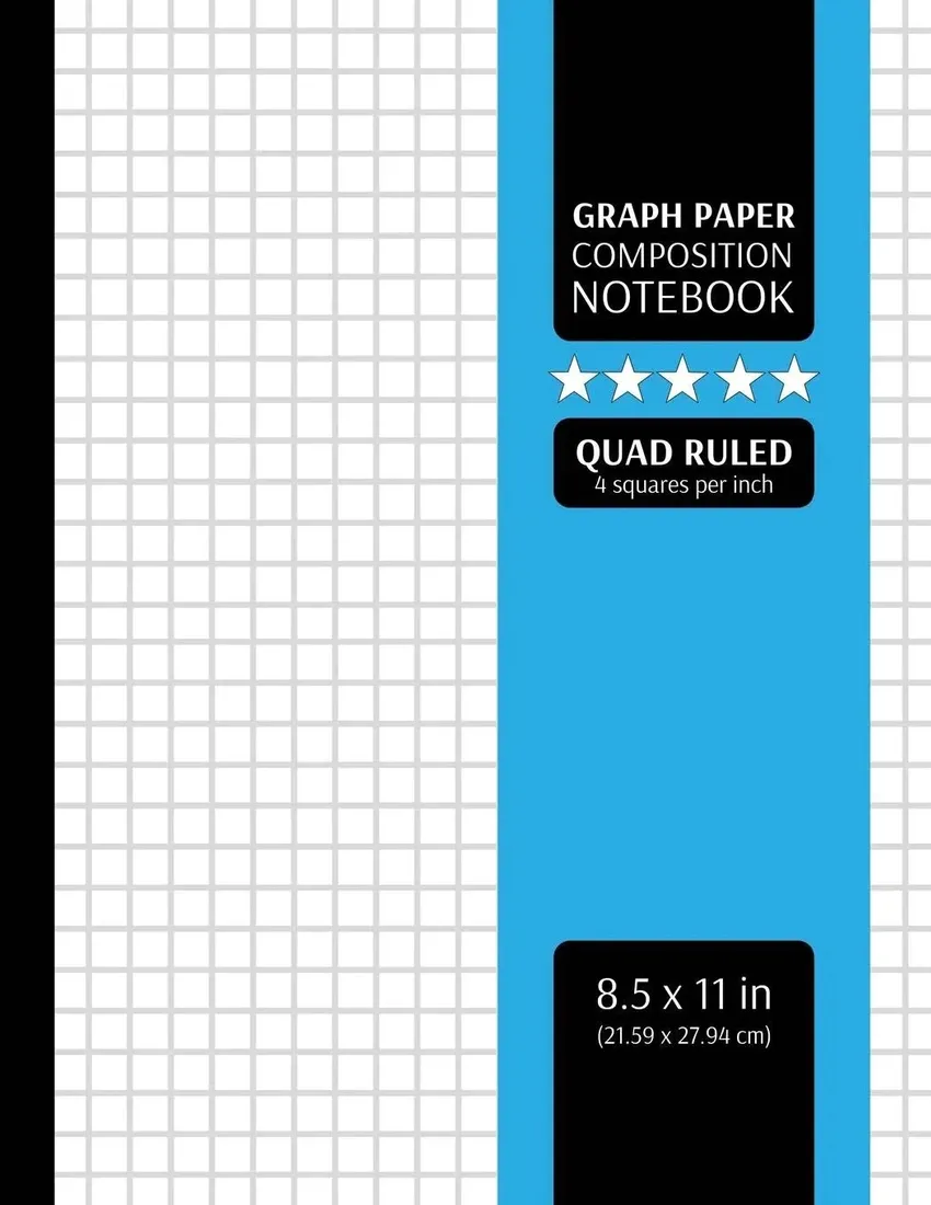 graph-paper-composition-notebook-grid-graphing-paper-4x4-quad-ruled-4-sq-stan-nowy