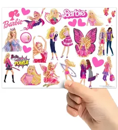 tatuaze-zmywalne-wodne-dla-dzieci-dzieciece-barbie-wzory-super-jakosc