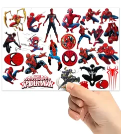 tatuaze-zmywalne-wodne-dla-dzieci-dzieciece-spiderman-wzory-super-jakosc