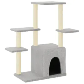 drapak-dla-kota-z-sizalowymi-slupkami-jasnoszary-975-cm