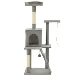 drapak-dla-kotow-z-domkiem-i-rampa-szary-120-cm-50x50-cm