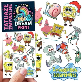 tatuaze-zmywalne-dla-dzieci-dzieciece-spongebob-wzory-jakosc