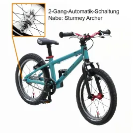 rower-dzieciecy-kubikes-16l-mtb-piasta-automatyczna-turquoise-laser-red