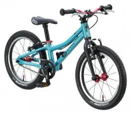 rower-dzieciecy-kubikes-16s-mtb-turquoise-laser-red-turkusowy