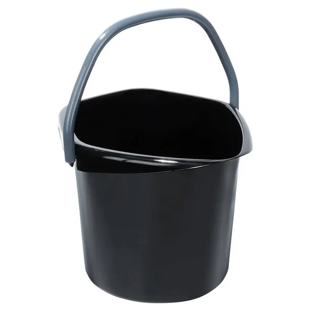 wiadro-plastikowe-czarne-14-l-marka-vilde