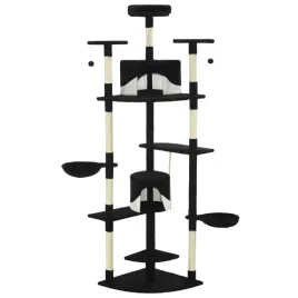 drapak-dla-kota-z-sizalowymi-slupkami-203-cm-czarno-bialy