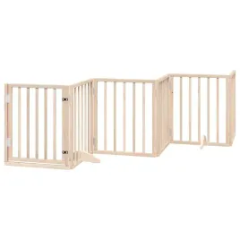 bramka-dla-psa-drewniana-300-x-60-cm-topolowa-wolnostojaca-skladana