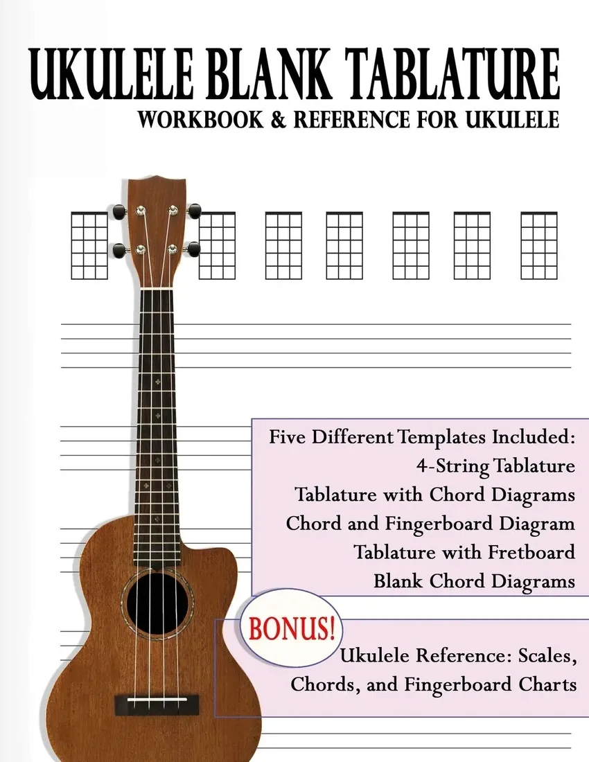 blank-tablature-workbook-and-reference-for-ukulele-4-string-blank-tablature-stan-nowy