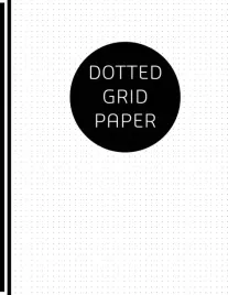 dotted-grid-paper-a4-notebook-dotted-bullet-grid-journals-notebooks-sketc