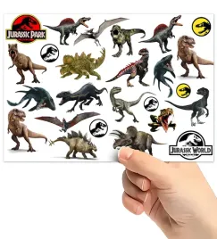 tatuaze-zmywalne-wodne-dla-dzieci-dzieciece-jurassic-wzory-super-jakosc