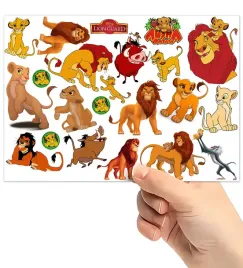tatuaze-zmywalne-wodne-dla-dzieci-dzieciece-krol-lew-wzory-super-jakosc