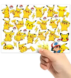 tatuaze-zmywalne-wodne-dla-dzieci-dzieciece-pikachu-wzory-super-jakosc