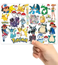 tatuaze-zmywalne-wodne-dla-dzieci-dzieciece-pokemon-wzory-super-jakosc