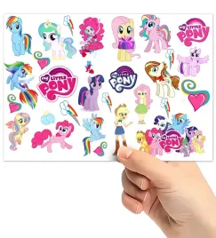 tatuaze-zmywalne-dla-dzieci-dzieciece-my-little-pony-wzory-super-jakosc