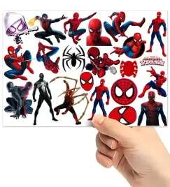 tatuaze-zmywalne-wodne-dla-dzieci-dzieciece-spiderman-wzory-super-jakosc