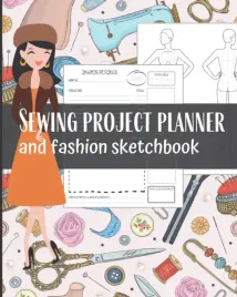 sewing-project-planner-and-fashion-sketchbook-40-projects-or-for-dressmaker