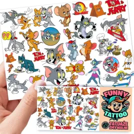 tatuaze-zmywalne-dla-dzieci-dzieciece-tom-and-jerry-wzory-jakosc