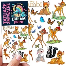 tatuaze-zmywalne-dla-dzieci-dzieciece-bambi-wzory-jakosc