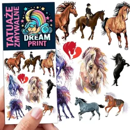 tatuaze-zmywalne-dla-dzieci-dzieciece-konie-wzory-jakosc