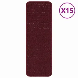mats-antyposlizgowe-na-schody-15-pcs-bordowy-60-x-25-cm-pp