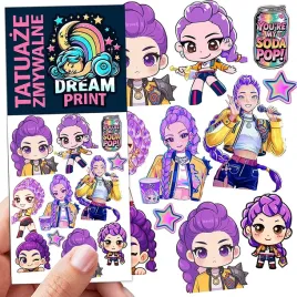tatuaze-zmywalne-dla-dzieci-dzieciece-kpop-demon-hunters-huntrix-wzory