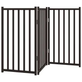 skladana-bramka-dla-psa-3-panele-czarna-150-cm-drewniana