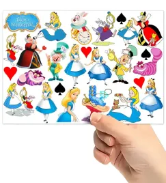 tatuaze-zmywalne-dla-dzieci-dzieciece-alicja-w-krainie-czarow-wzory-jakosc