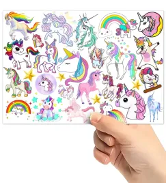tatuaze-zmywalne-dla-dzieci-dzieciece-jednorozce-unicorn-wzory-super-jakosc