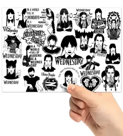 tatuaze-zmywalne-wodne-dla-dzieci-dzieciece-wednesday-wzory-super-jakosc