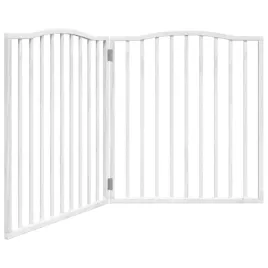 skladana-bramka-dla-psa-z-drzwiami-4-panele-biala-320-cm