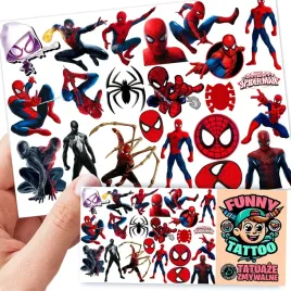 tatuaze-zmywalne-dla-dzieci-dzieciece-spiderman-wzory-jakosc
