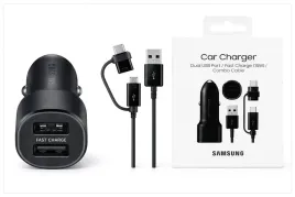 ladowarka-samochodowa-samsung-ep-l1100-2x-usb-fast-charge-kabel-combo