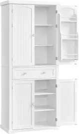 szafka-kuchenna-biala-kredens-bialy-vasagle-bbc561w21-niekompletna