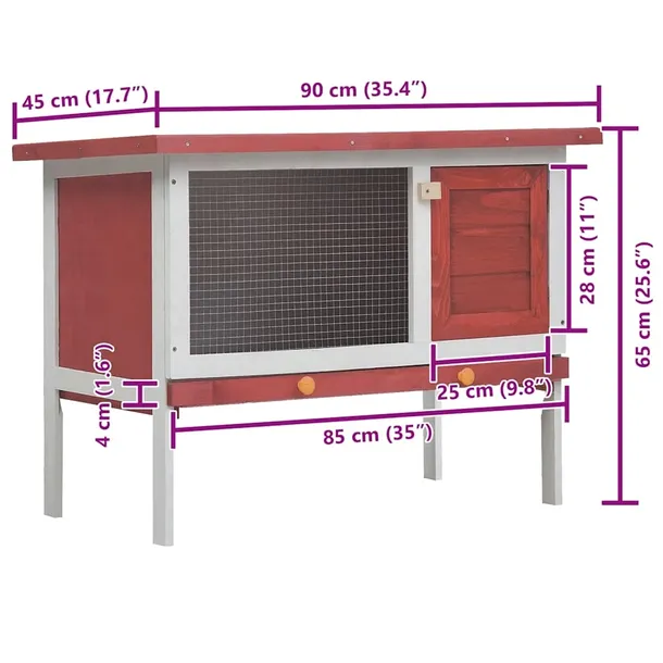 klatka-dla-krolikow-90x45x65-czerwono-biala-glebokosc-produktu-45-cm-kod-producenta-ze-170830