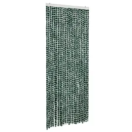 zaslona-przeciwko-owadom-zielono-biala-100x200-cm-szenil